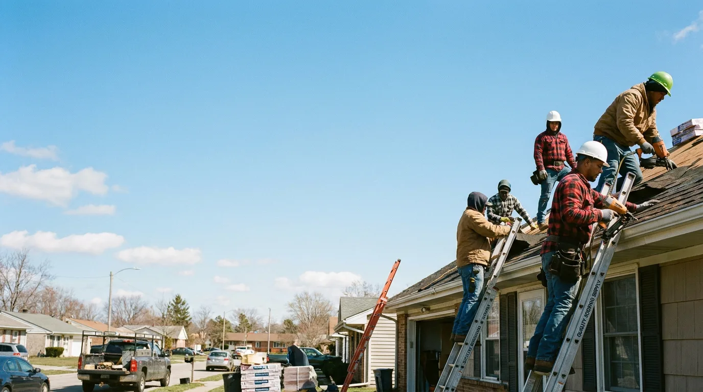 Roofing in Petroleum, IN near me